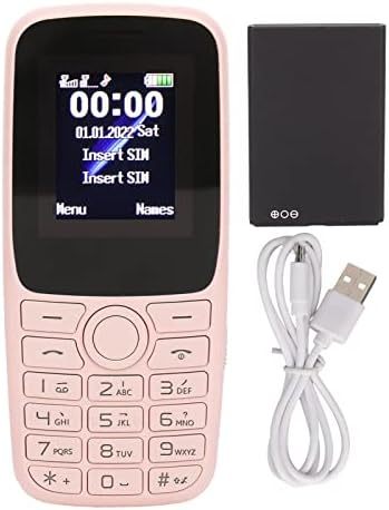 Naroote otključani mobilni telefon, 2,4 inčni ekran Senior mobilni telefon veliki gumb 1400mAh višenamjenski dual sim dual