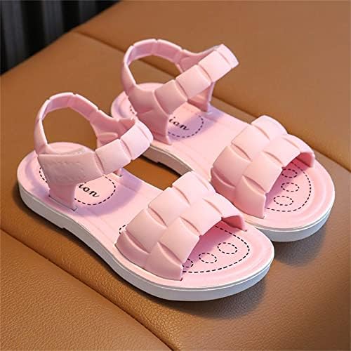 Dječje sandale meke ravne cipele modne i udobne male srednje i velike djece mekane dno ljetne cipele