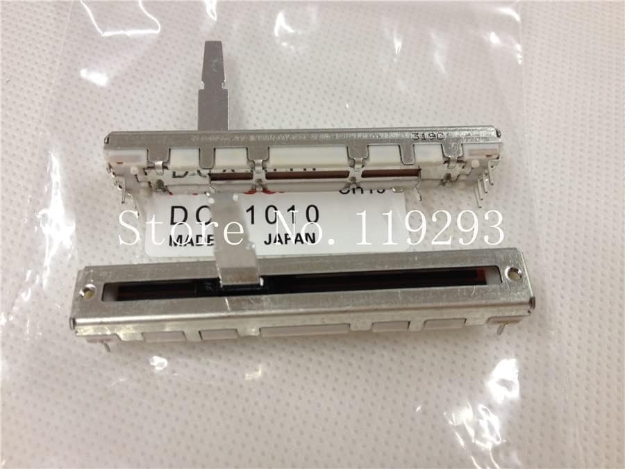 [LAN]Original djm350 600 700 800 original bez otpora fader Alpe 6CM B10K 10KBX2 slide potenciometar switchs-10kom