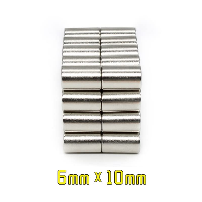 NCKPRO 10/20/50/100/150 / 200kom 6x10 jaki snažni magneti N35 mali okrugli Magnet 6x10mm Thinck disk rijetki zemni neodimijumski Magnet