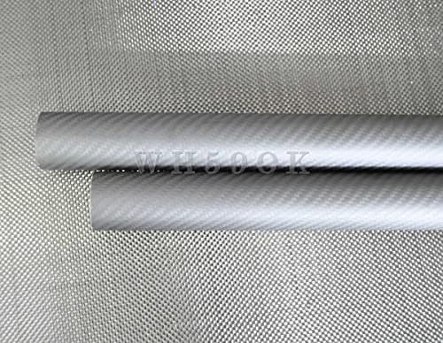 WHABEST 1pcs 3k Roll umotana cijev od karbonskih vlakana 114mm od X 110mm ID X 500mm puni ugljični kompozitni materijal / cijevi od karbonskih vlakana / cijevi/trake