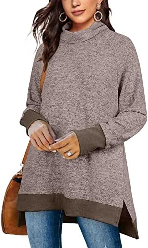Žene Ispis Klasični bluze Casual V izrez pulover dugih rukava Duks runa vrhova svakodnevne košulje dukserice