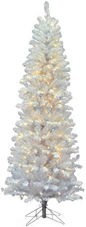Vickerman White Salem Olovka 200 LED tople bijele svjetla, 6,5 stopa za 32 inča