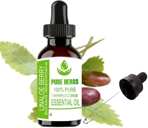 Čisto bilje Linaloe Berry Pure & Prirodna teraseaktična ocjena Esencijalno ulje 100ml