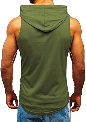 ADUWOAN Muška potkošulja na vrhu rezervoara-gornji dio mišića za muškarce vježba koja vlaži Bodybuilding grafičke majice bez rukava