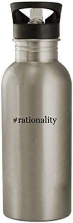 Knick Klack pokloni racionalnost - 20oz boca od nehrđajućeg čelika, srebrna