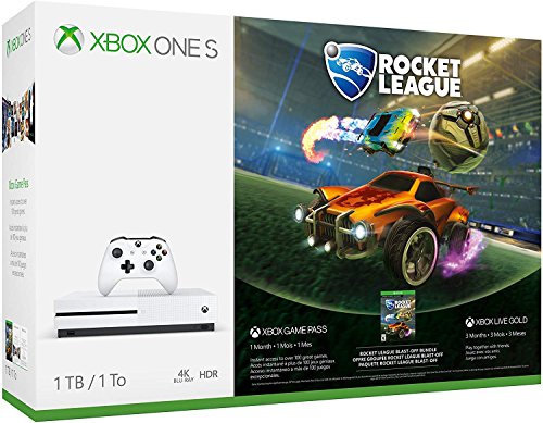 Xbox One S 1TB konzola raketna liga Blast-Off Bundle