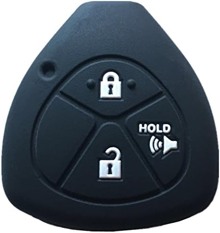 Rpkey Silikonski ulaz bez ključa za daljinsko upravljanje privezak za ključeve zaštitnik kućišta zamjena za Toyota 4Runner Corolla