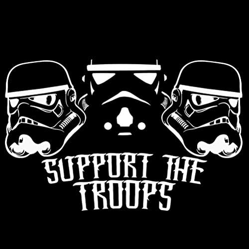 Podržavajte trupe Stormtrooper kacigel silhouette vinil naljepnica naljepnica