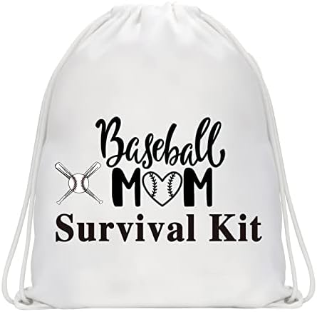 PXTIDY bejzbol pokloni bejzbol mama kit preživljavanja kockica baseball softball mama pokloni bejzbol dan dan bejzbol sportski poklon