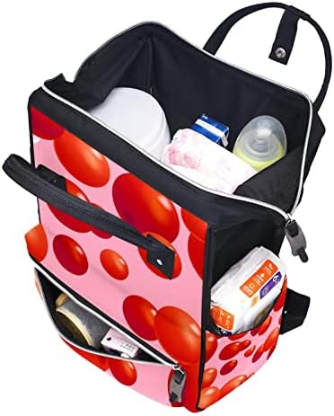 Guerotkr putni ruksak, vrećice za pelene, ruksak pelena, narančasta kugla Moderni prostor