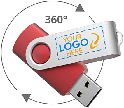Prilagođeni USB fleš pogoni personalizirani 30+ boja i logo na 2-strane - sastavljen u SAD - razreda memorije - duboko plavo tijelo