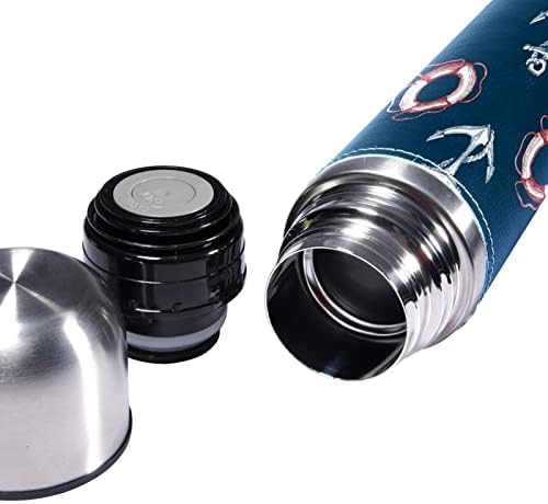 SDFSDFSD 17 oz Vakuum izolirane boce od nehrđajućeg čelika Sportska kavana Travel MUT FIKS PUTNA KUĆA Omotana BPA Besplatno, bijelo