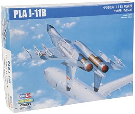 Hobbyboss 81715 PLA J-11B Figcher model komplet, 1:48 skala