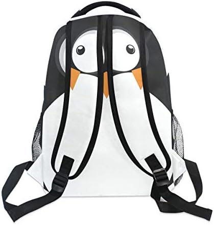 Školski ruksak slatka Pingvin torba za knjige za dječake djevojčice Tinejdžeri povremena putna torba za računarski laptop Daypack