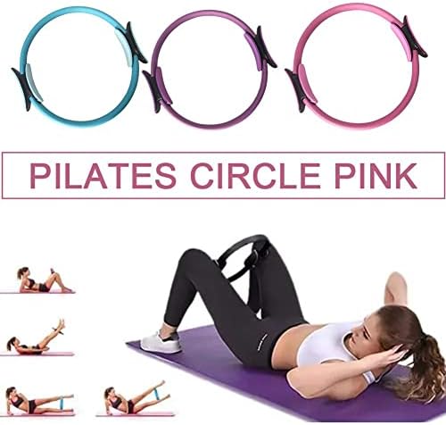 Tpalpkt Pilates krug, joga fitness krug, 14-inčni fitnes krug za vježbanje vježbanja fitness, joga prsten krug teretana pilates pribor