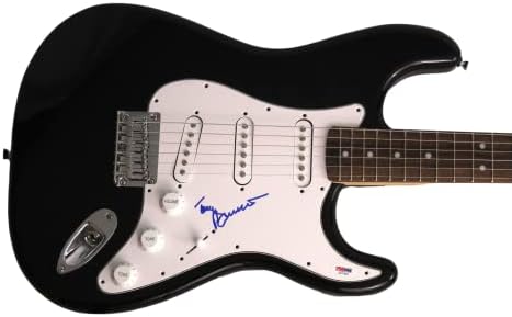 Tony Bennett potpisan autogram pune veličine Crni Fender Stratocaster Električna gitara W / PSA / DNA provjera autentičnosti - Legendarni