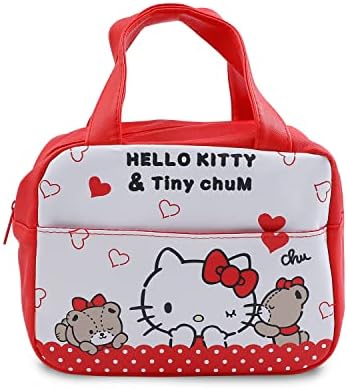 Anime Kitty torba za ručak Kitty Cat držač za ručak sloj izolovana torba za ručak za žene djevojka Radna škola piknik