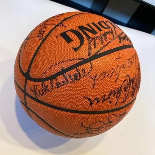 1985 Boston Celtics NBA CHAMPS tim potpisao je službenu NBA Igra košarka PSA DNK - AUTOGREM košarke