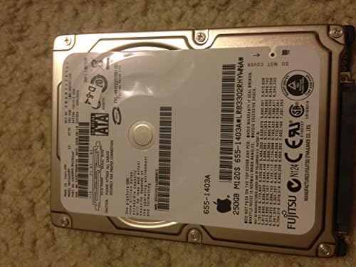 MHY2250BH, PN CA06889-B42900AP, Fujitsu 250GB SATA 2.5 Hard disk