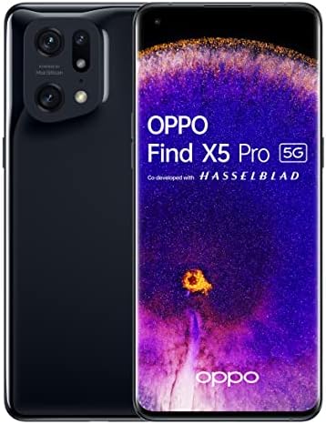 OPO Pronađi X5 Pro 5G Dual 256GB 12GB Tvornica RAM-a otključana Kina verzija | Nije ugrađen Google Play - glazura crna