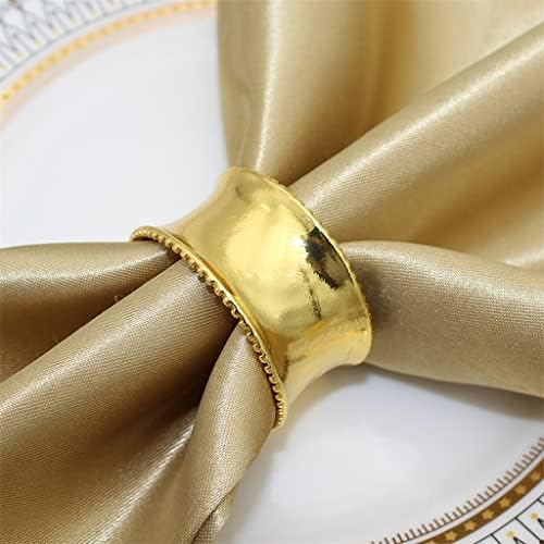 SDFGH metalni držač salveta prsten za salvete za zabave za vjenčanje za večeru Vjenčanja Reprejacija Dekoracija porodice
