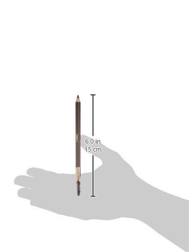 Yves Saint Laurent Dessin Des Sourcils olovka za obrve za žene, Br. 2 tamno smeđa, 0,04 unce