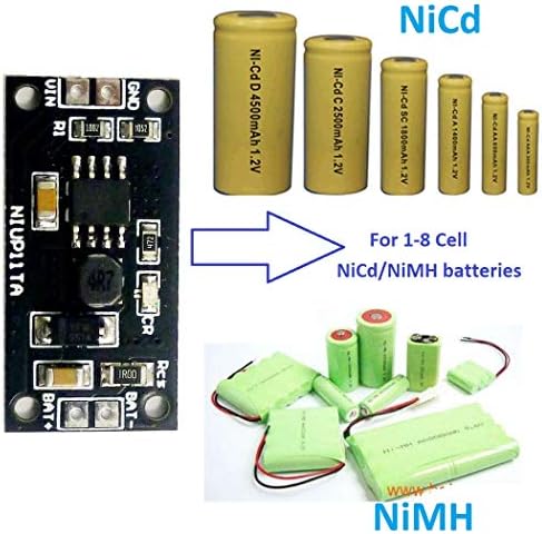 6 ćelijski ulaz DC 4.5 V-5.5 V izlaz 8.1 V-10.2 V NiMH NiCd punjiva baterija punjiva baterija modul za punjenje ploča ulaz DC 5V