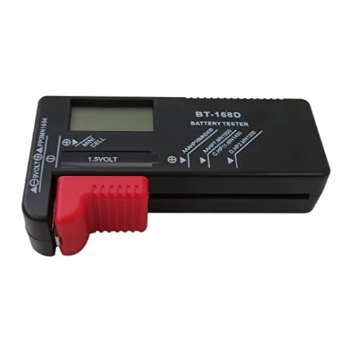 Test opterećenja AA, AAA, C / D, 9V, dugme Univerzalna digitalna LCD baterija Checker Volt Tester Cell