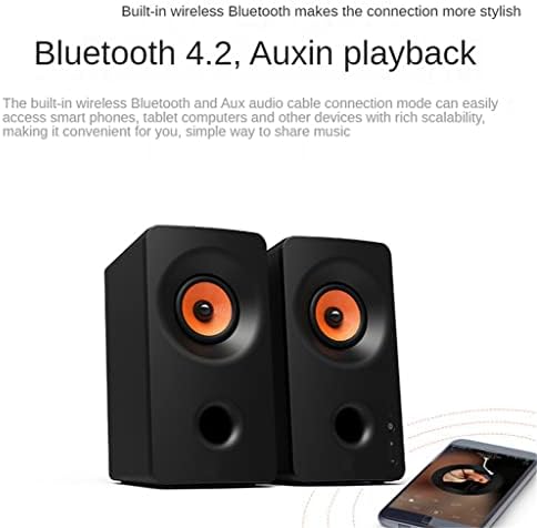 Ldchnh Speaker 2.0 Stereo multimedijalni stoni zvučnik računara HiFi teška bas igra Mini zvučnik