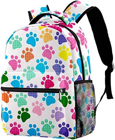 Ruksaci za životinjske šape dječake Djevojke školske torbe za školsku knjižicu Pješački pješački kampovi Dnevni paket ruksack