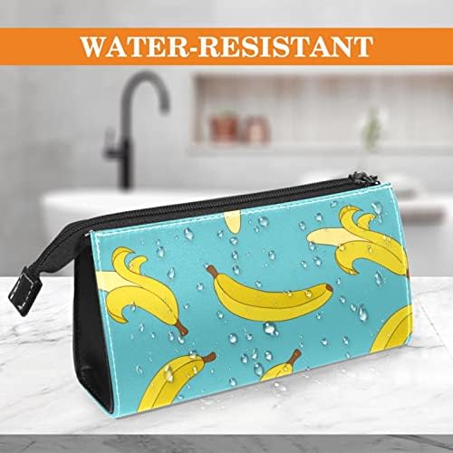 Tbouobt kozmetičke vrećice za žene, torba za šminku Travel Toaletna torba Organizator, moderna crtana voćna banana