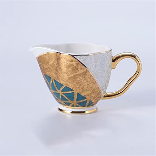 GPPZM CINA China China set za kavu ZLATNO UNLAITE Porcelanski čaj za čaj keramičke čaše krema za kafu