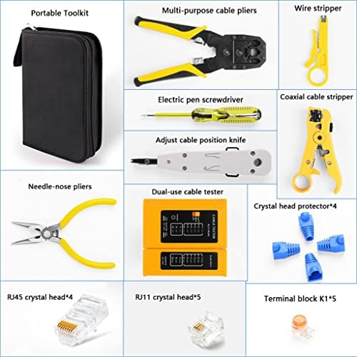 Portable LAN mreža za popravak alata za popravak kabela i kliješta prekrivač Crimper Clamp