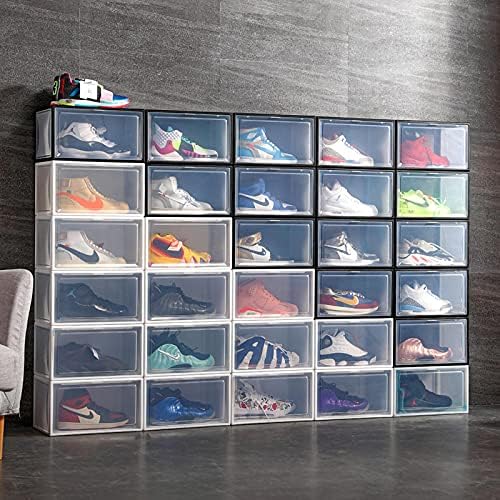 NC Boide Otvori kutiju cipela za cipele za kolekciju prozirne plastične košarkaške ormare za cipele za kolekciju za prikaz kabineti