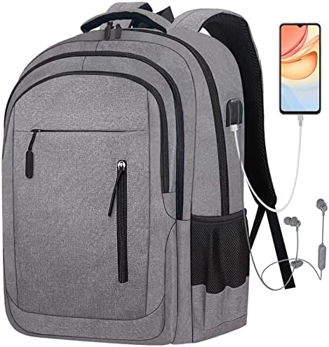 Wesoke Laptop ruksak za muškarce, 17.3 inčni ruksaci za utočišta za prijenosnih računala sa pretinac za laptop, otporni na vodootporni