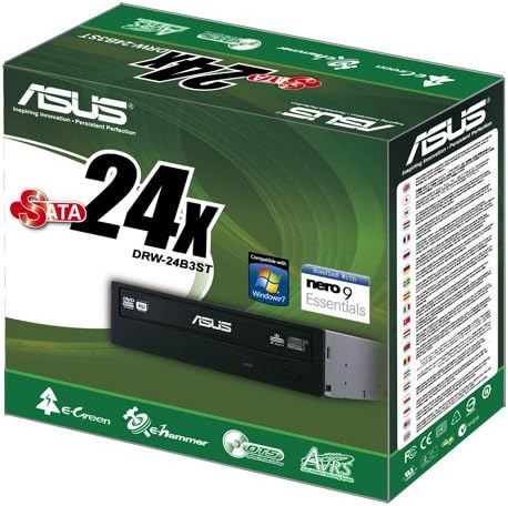 ASUS Interni 24X SATA optički pogon DRW-24B3ST / BLK / G