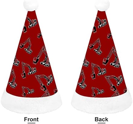 Bager Operator Božić Santa šešir za Red Božić kapa odmor favorizira Novogodišnji svečani potrepštine