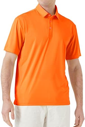 Naviskin muške polo košulje Brze suhe golf košulje UPF 50 Duga i kratkih rukava Wicking polo majice