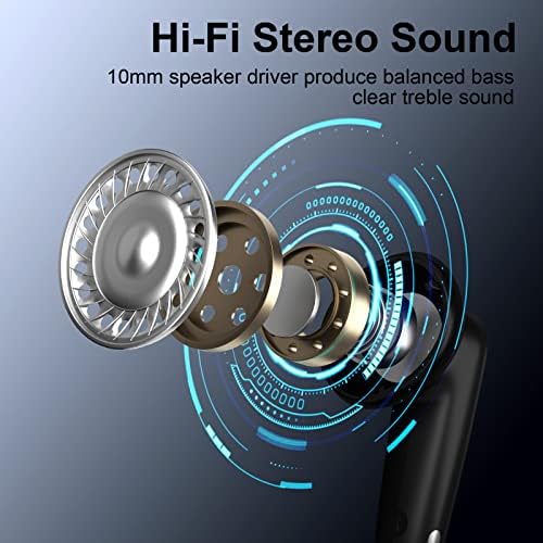 Bežični uši Bluetooth 5.2 Slušalice Samsung Fold 4 Flip 3, ušima za uho Otkazivanje Mic Bass Sound Sport slušalice za iPhone 14 Pro