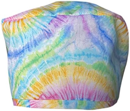 Pastel Rainbow Tie Dye šešir za piling