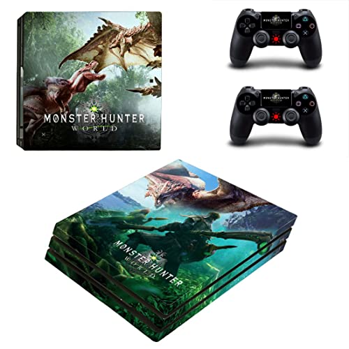Igra Monster Astella Artemis Hunter PS4 ili PS5 naljepnica za kožu za PlayStation 4 ili 5 konzola i 2 kontrolera naljepnica vinil V15109