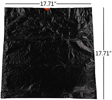 Kallyne 1,5 galona malene vreće za smeće, 210 tačaka, crna