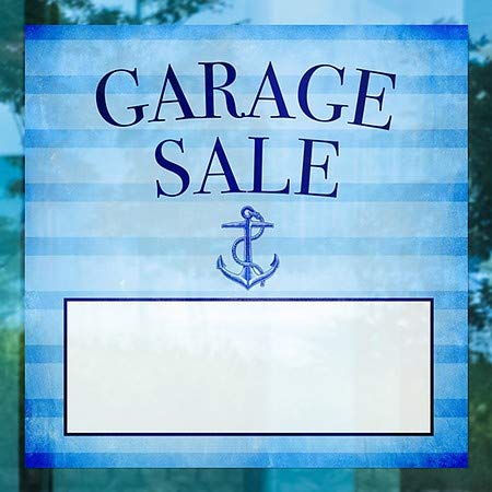 CGsignLab | Garažna rasprodaja-nainačića prozor Cling 5 X5