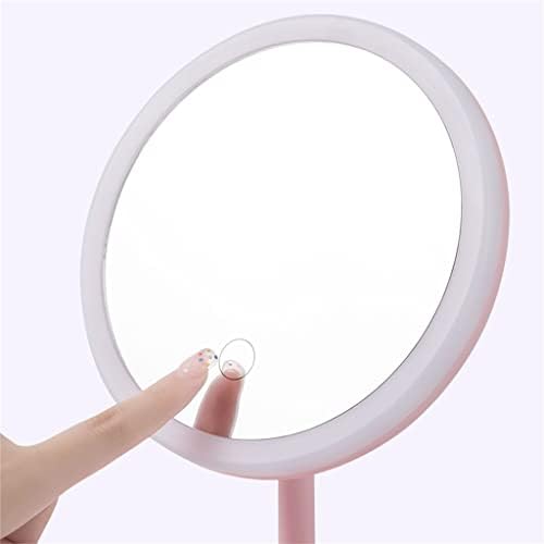 Czdyuf LED svjetlo ogledalo za šminkanje LED ogledalo za lice podesivo na dodir Dimmer USB Led toaletno ogledalo stol Kozmetičko ogledalo