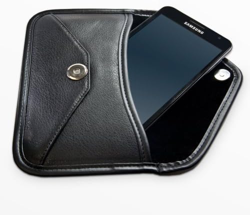 Boxwave futrola za Asus Zenfone Max Plus - Elite kožna messenger torbica, sintetička kožna poklopac koverte za kovertu za ASUS Zenfone