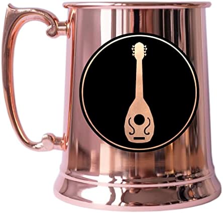 Glazba DND Bard Moskva Personalizirani D & D Gamer poklon bakar Stein piv šalica DND poklon za njemu pivo Stein 21oz metalni tankrk