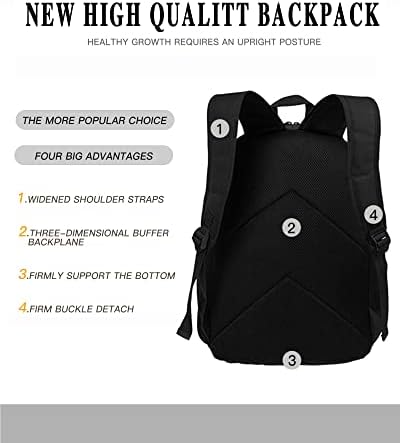 Lyuiescn 17 inčni ruksak za laptop ruksak putnička torba casual pad paketa Podesivi modni ruksaci Pješačke torbe Style3