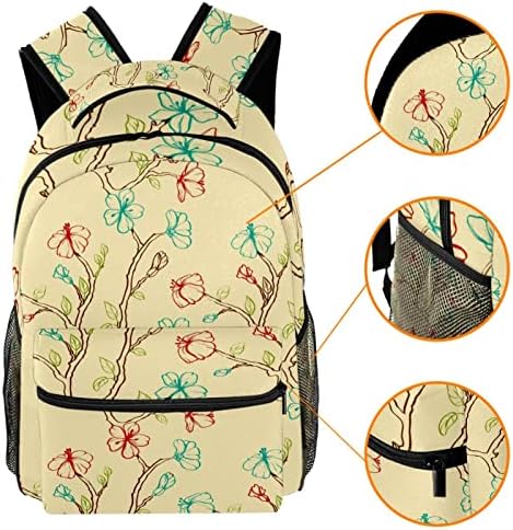 Japansko stil cvjetni ručni trešnje ruksak dječaka Djevojke školske knjige torbe za planinarenje Pješačenjem kampova Daypack Ruccsack
