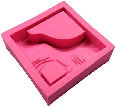 XIAOFANG Fangxia Store sočne biljke cvijeća Planter Mould terasasto polje uzorak oblik betonskih gline Craft Graden Decor cementni